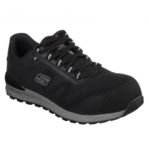 Bulklin Lace Up Safety Shoe - Black - Size 6