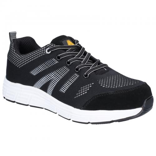 FS714 BOLT Lace Up Safety Trainer - Black - Size 6