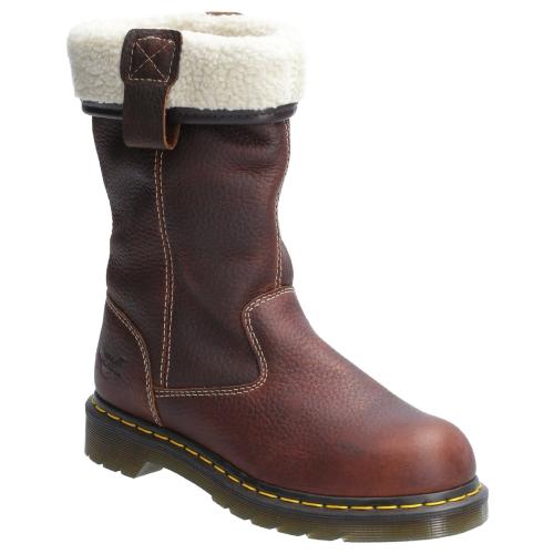 Belsay ST Slip On Safety Boot - Teak - Size 8