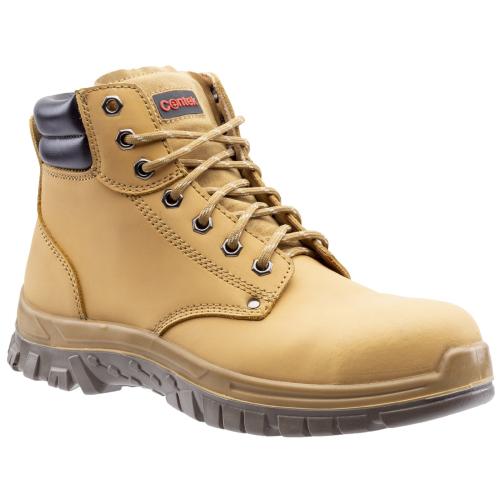 FS339 S3 Lace Up Safety Boot - Honey - Size 12